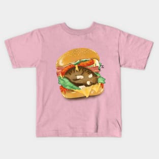 Gato Hamburguesa (Cat Burger) Kids T-Shirt